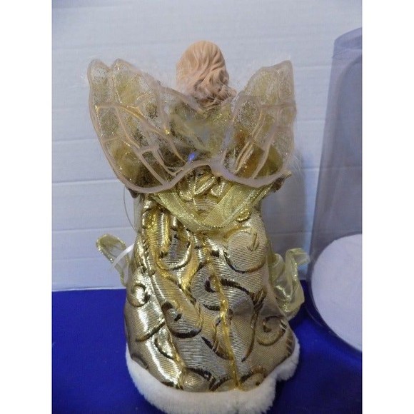 NEW Christmas Angel Tree Topper Figurine Light Up Holiday Decorations Nativity - Picture 3 of 6